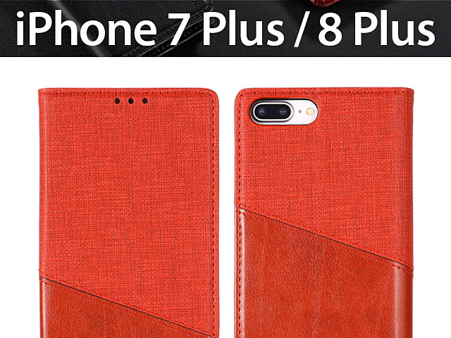 iPhone 7 Plus / 8 Plus Canvas Flip Card Case