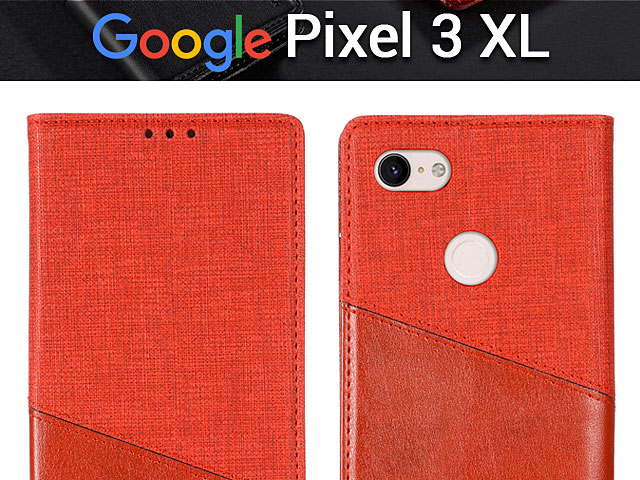 Google Pixel 3 XL Canvas Flip Card Case