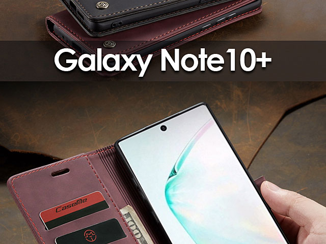 Samsung Galaxy Note10+ Retro Flip Leather Case