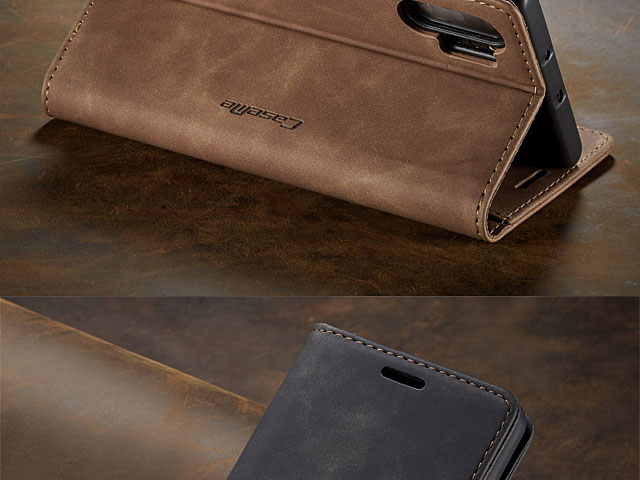 Samsung Galaxy Note10+ Retro Flip Leather Case