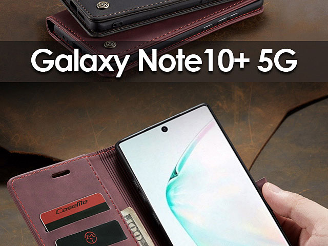 Samsung Galaxy Note10+ 5G Retro Flip Leather Case