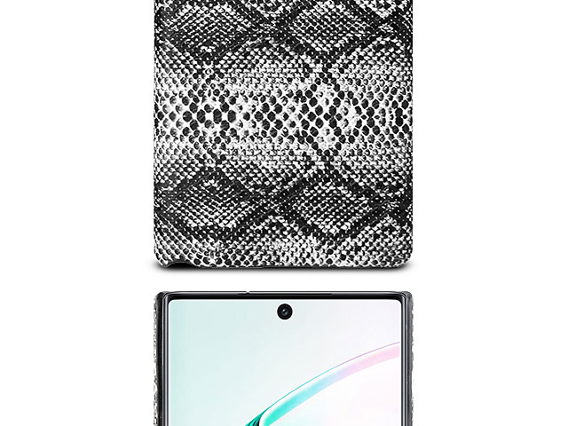 Samsung Galaxy Note10+ / Note10+ 5G Faux Snake Skin Back Case