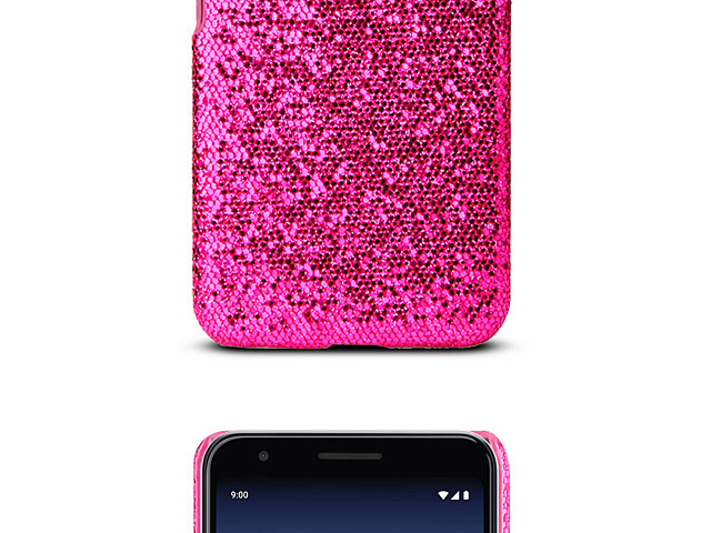 Google Pixel 3a XL Glitter Plastic Hard Case