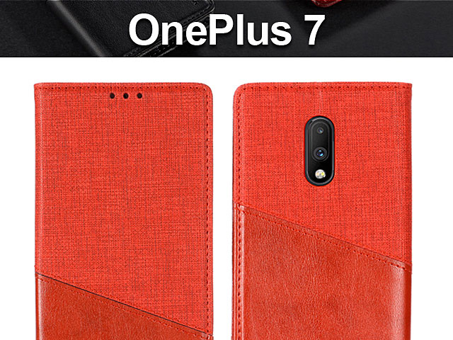OnePlus 7 Canvas Flip Card Case