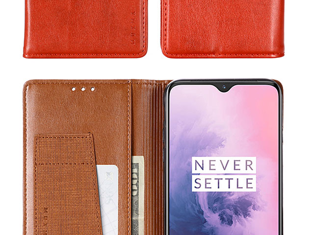 OnePlus 7 Canvas Flip Card Case
