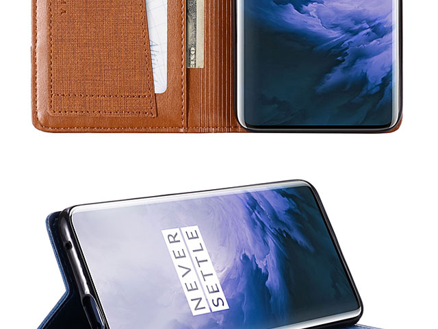 OnePlus 7 Pro Canvas Flip Card Case