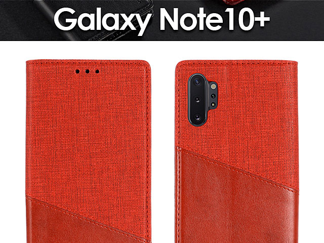 Samsung Galaxy Note10+ Canvas Flip Card Case