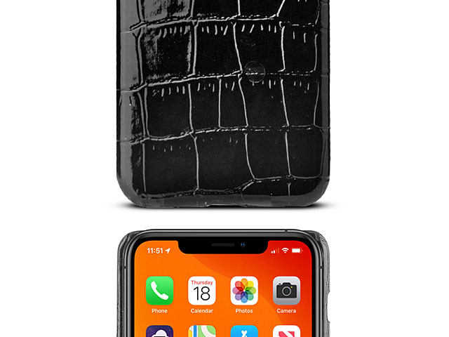 iPhone 11 Pro (5.8) Crocodile Leather Back Case