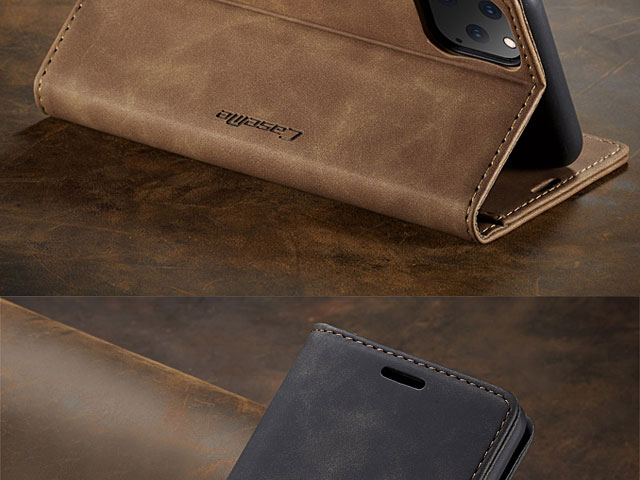 iPhone 11 Pro Max (6.5) Retro Flip Leather Case