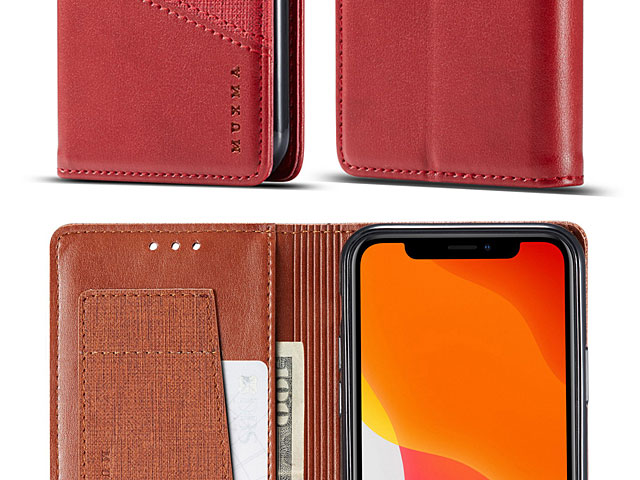 iPhone 11 Pro Max (6.5) Canvas Flip Card Case