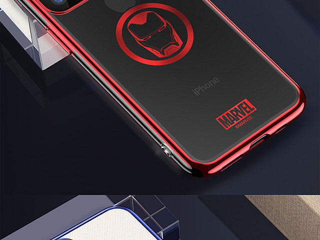 Marvel Series Electroplating TPU Soft Case for iPhone 11 (6.1)