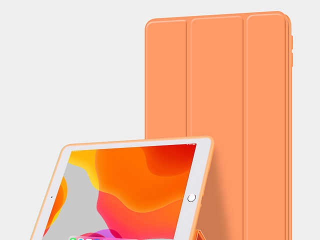 iPad 10.2 Flip Soft Back Case with Pencil Holder