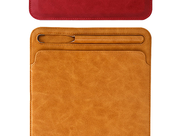iPad 9.7 (2018) 2-in-1 Leather Sleeve Stand