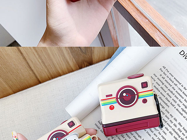 3D Instant Camera AirPods Case