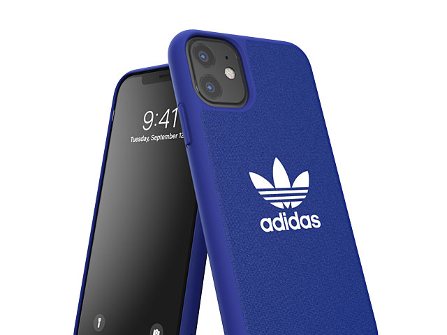 Adidas Moulded Case CANVAS FW19 (Power Blue) for iPhone 11 (6.1)