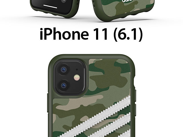 Adidas Moulded Case CAMO WOMAN FW19 (Camouflage Green) for iPhone 11 (6.1)