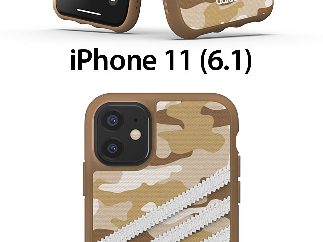 Adidas Moulded Case CAMO WOMAN FW19 (Camouflage Brown) for iPhone 11 (6.1)