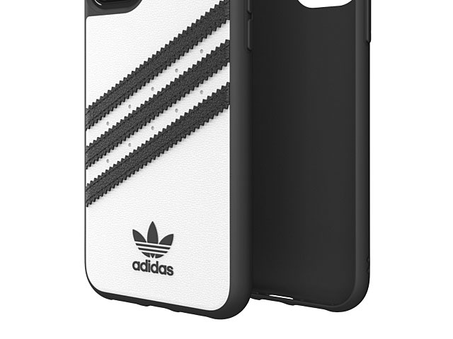 Adidas Moulded Case PU FW19 (White/Black) for iPhone 11 (6.1)