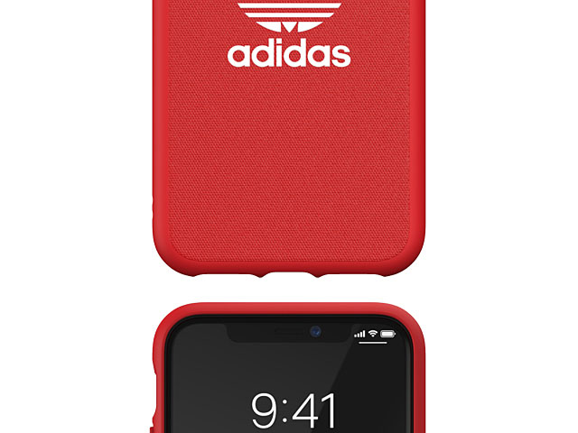 Adidas Moulded Case Canvas Fw19 Scarlet For Iphone 11 Pro 5 8