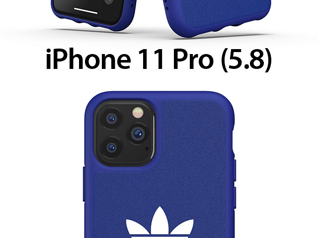 Adidas Moulded Case CANVAS FW19 (Power Blue) for iPhone 11 Pro (5.8)