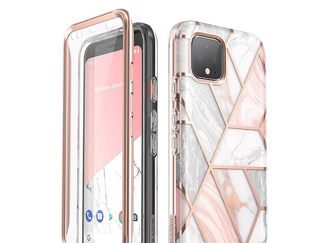 i-Blason Cosmo Slim Designer Case (Pink Marble) for Google Pixel 4 XL