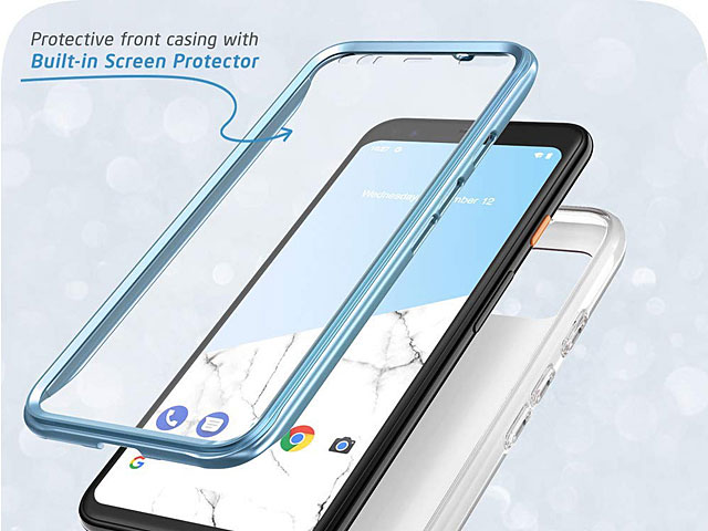 i-Blason Cosmo Slim Designer Case (Blue Marble) for Google Pixel 4 XL