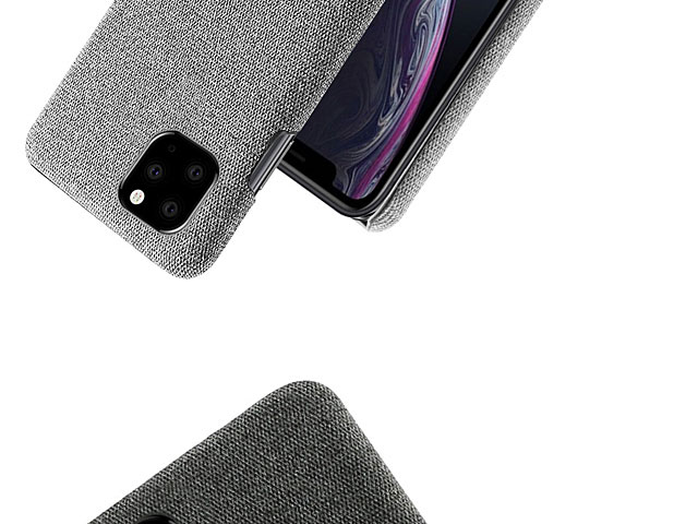 iPhone 11 Pro Max (6.5) Fabric Canvas Back Case