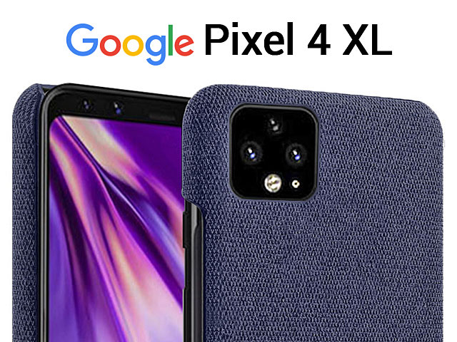 Google Pixel 4 XL Fabric Canvas Back Case
