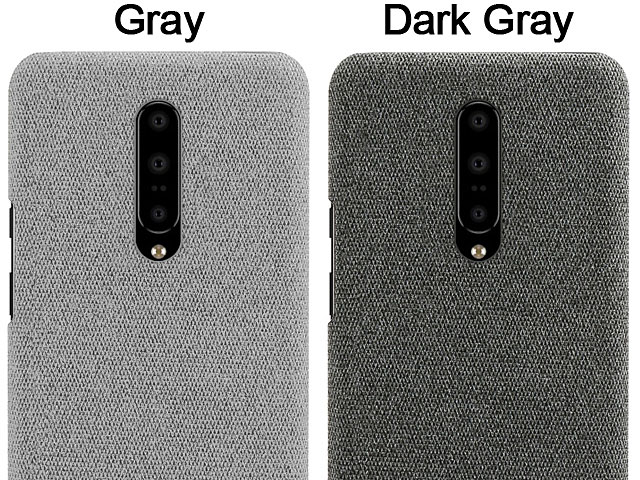 OnePlus 7 Fabric Canvas Back Case