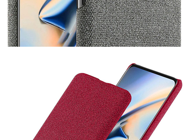 OnePlus 7 Pro Fabric Canvas Back Case