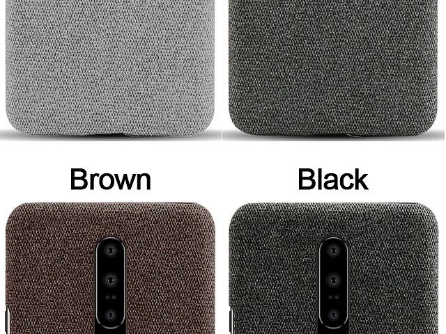 OnePlus 7 Pro Fabric Canvas Back Case