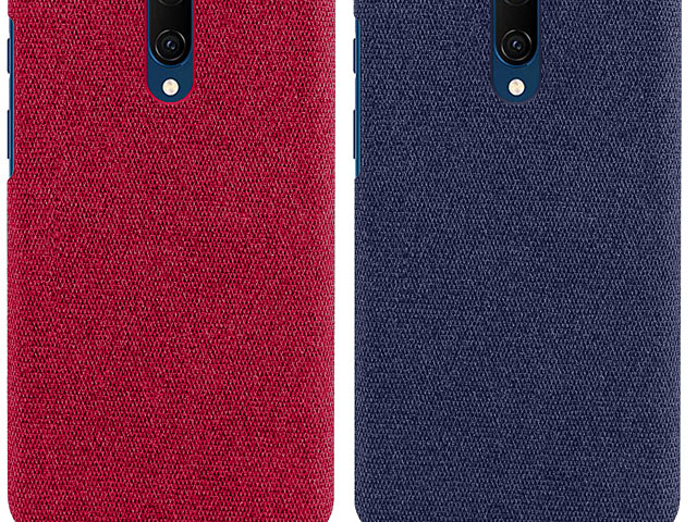 OnePlus 7T Pro Fabric Canvas Back Case