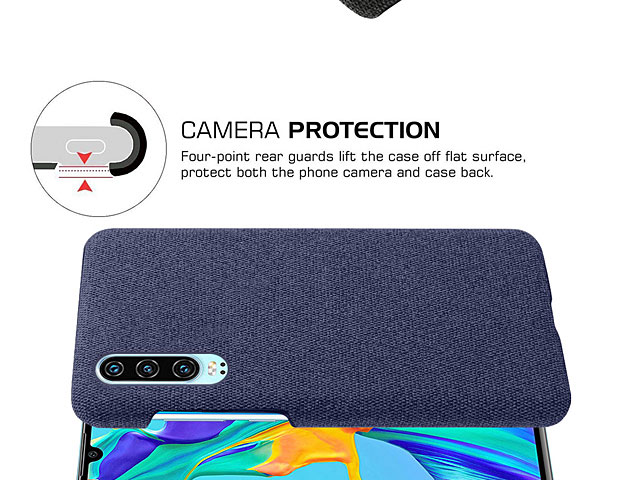 Huawei P30 Fabric Canvas Back Case