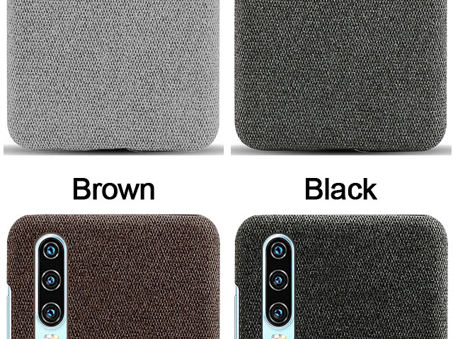 Huawei P30 Fabric Canvas Back Case