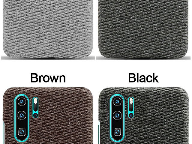 Huawei P30 Pro Fabric Canvas Back Case