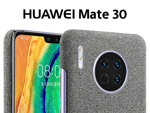 Huawei Mate 30 Fabric Canvas Back Case