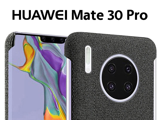 Huawei Mate 30 Pro Fabric Canvas Back Case