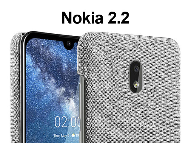 Nokia 2.2 Fabric Canvas Back Case