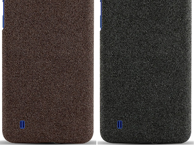 Samsung Galaxy M10 Fabric Canvas Back Case