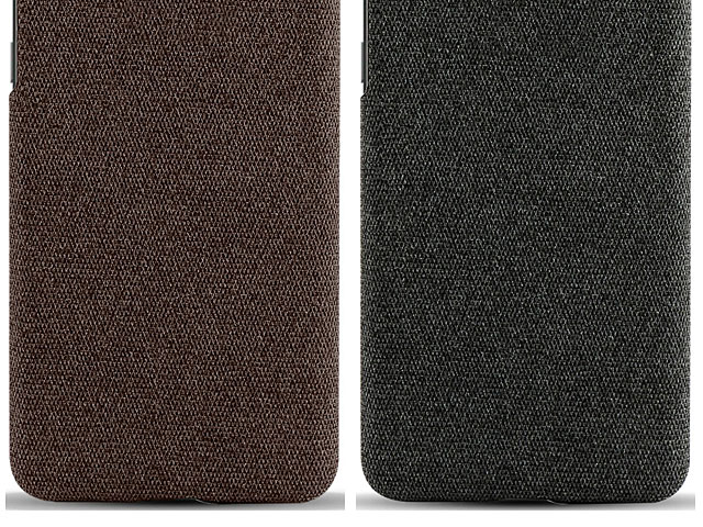 Samsung Galaxy M20 Fabric Canvas Back Case