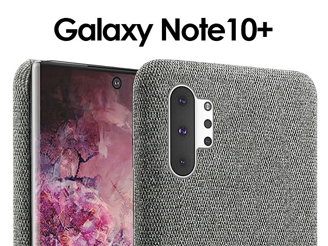 Samsung Galaxy Note10+ Fabric Canvas Back Case