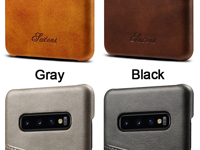 Samsung Galaxy S10 Claf PU Leather Case with Card Holder