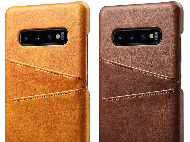 Samsung Galaxy S10+ Claf PU Leather Case with Card Holder