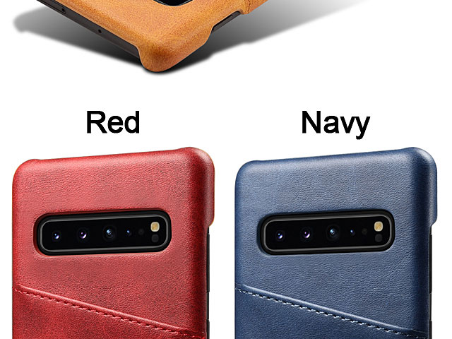 Samsung Galaxy S10 5G Claf PU Leather Case with Card Holder