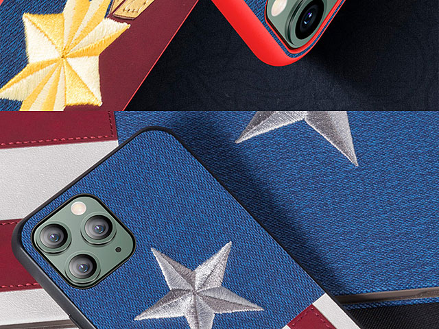 Marvel Series Embroidery TPU Case for iPhone 11 (6.1)