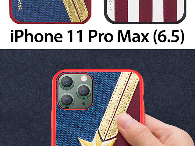 Marvel Series Embroidery TPU Case for iPhone 11 Pro Max (6.5)