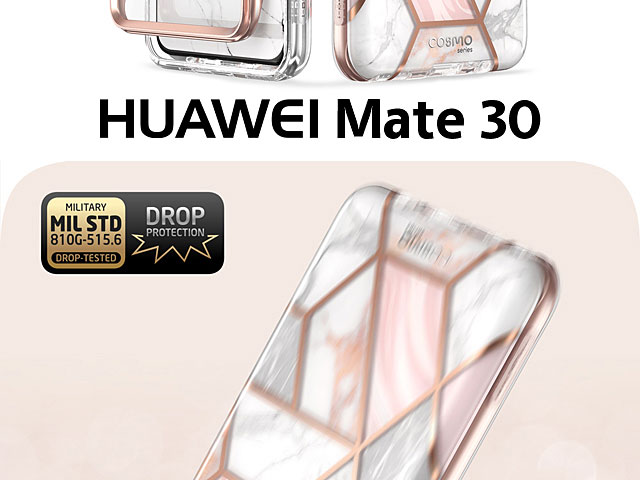 i-Blason Cosmo Slim Designer Case (Pink Marble) for Huawei Mate 30