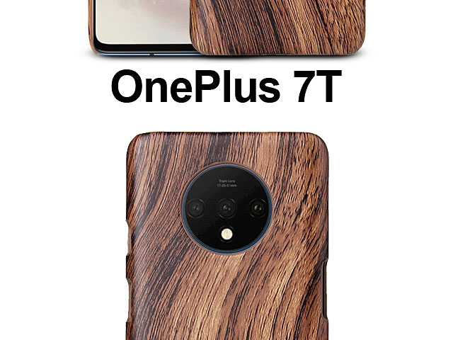OnePlus 7T Woody Patterned Back Case