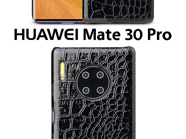Huawei Mate 30 Pro Crocodile Leather Back Case