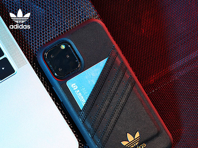 Adidas Moulded Case Pu Premium Fw19 Black Gold For Iphone 11 6 1